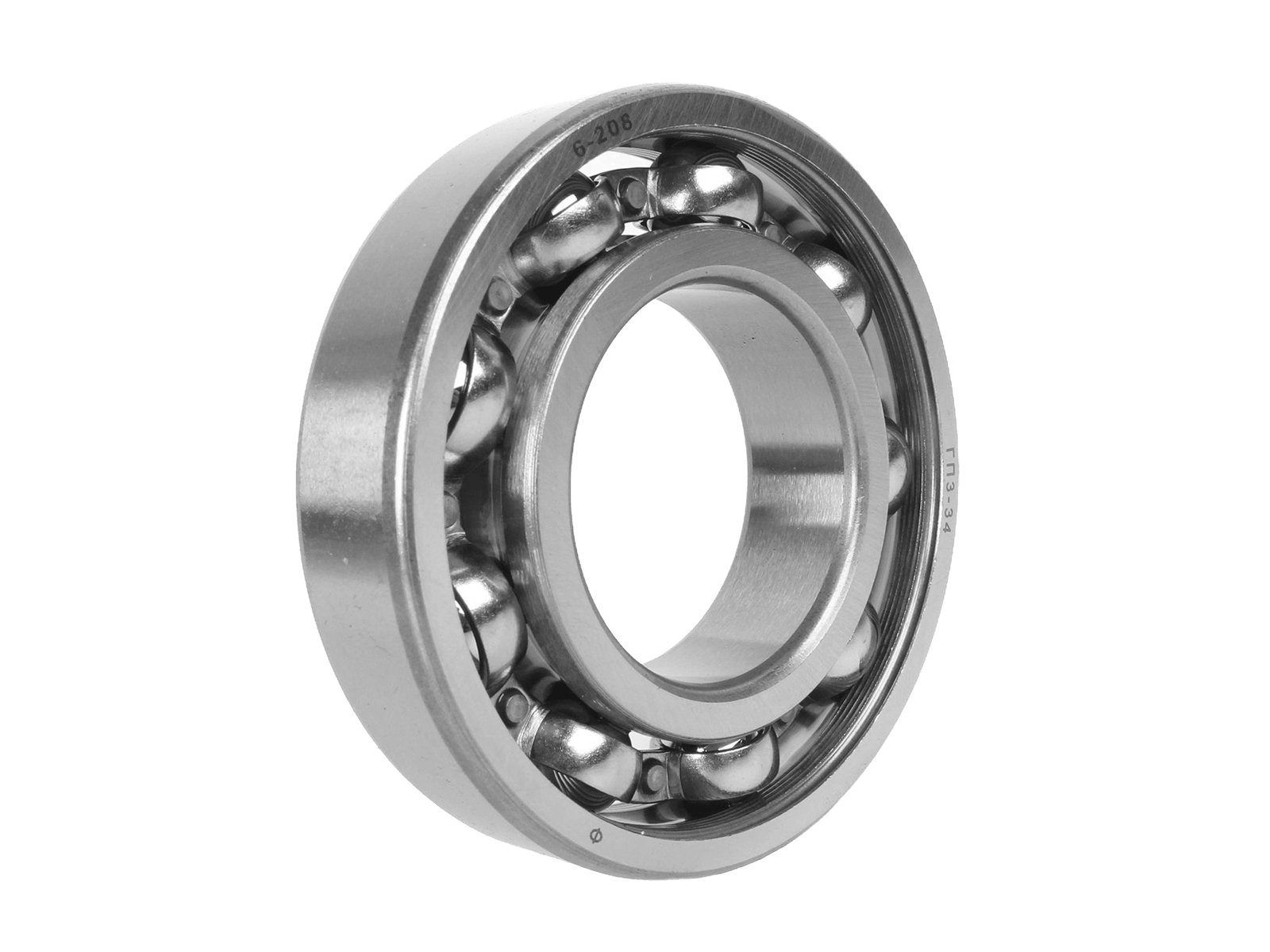 Подшипник 40х80х18 ГАЗ-66 КР ГПЗ 208 (6208) фотография №2