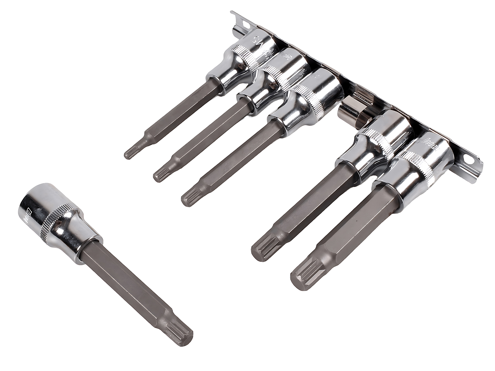 Набор головок OMBRA spline 1/2 L-100 мм 6 предметов фотография №3