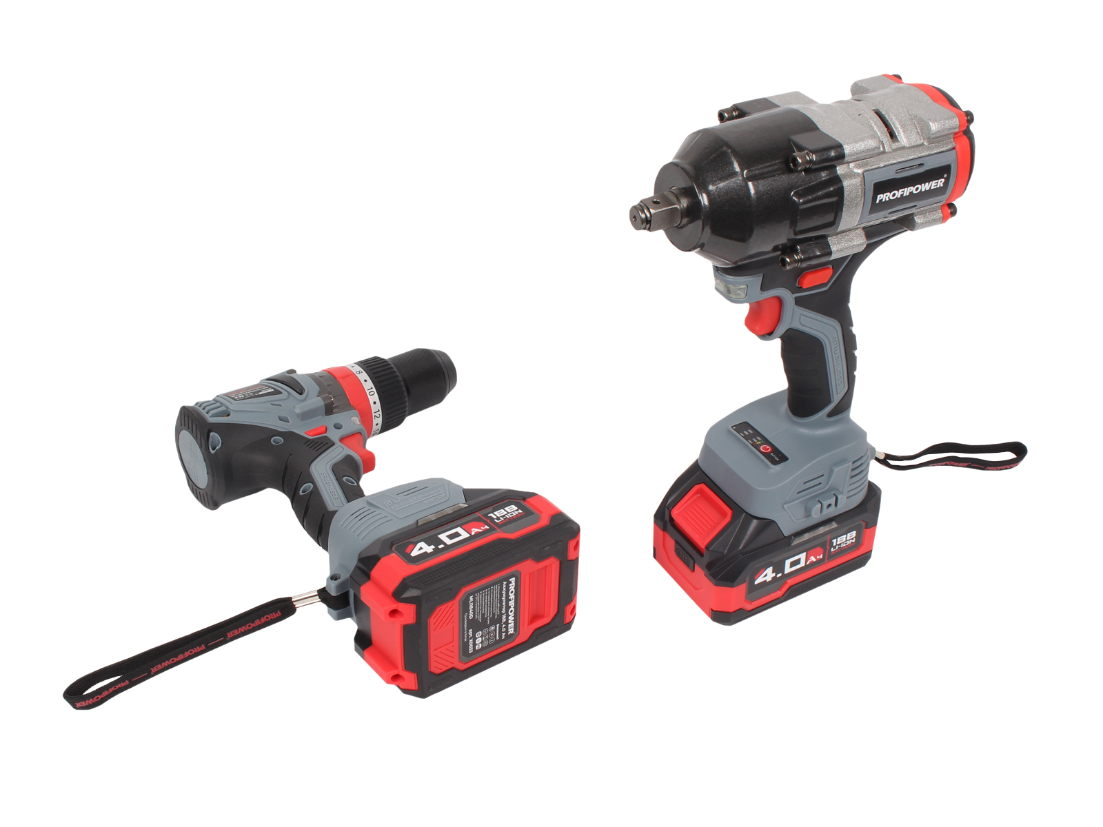 Набор электроинструмента ProfiPower ProfiSet 2С18 (гайковерт, шуруповерт) фотография №5