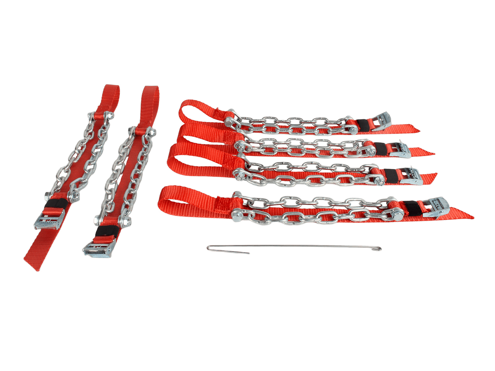 Браслеты противоскольжения до 205мм 6 штук Вездеход Л-1М(6) фотография №2