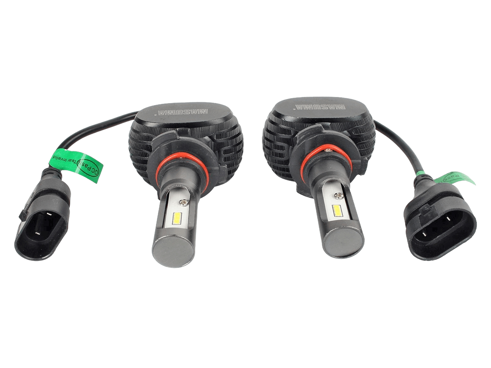 Лампы светодиодные MASUMA LED HB3 18W 6000K 4000LM P20D L650 комплект 2 штуки фотография №2