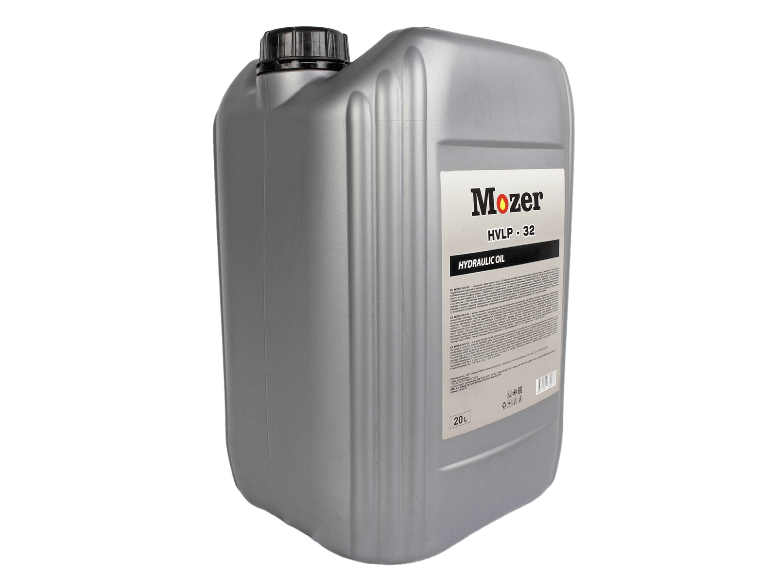 Масло гидравлическое MOZER Hydraulic Oil HVLP-32 20л фотография №3
