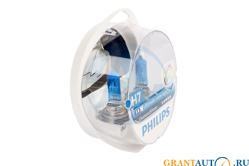 Лампа 12Vx55W H7 PHILIPS DIAMOND VISION 2шт. фотография №2