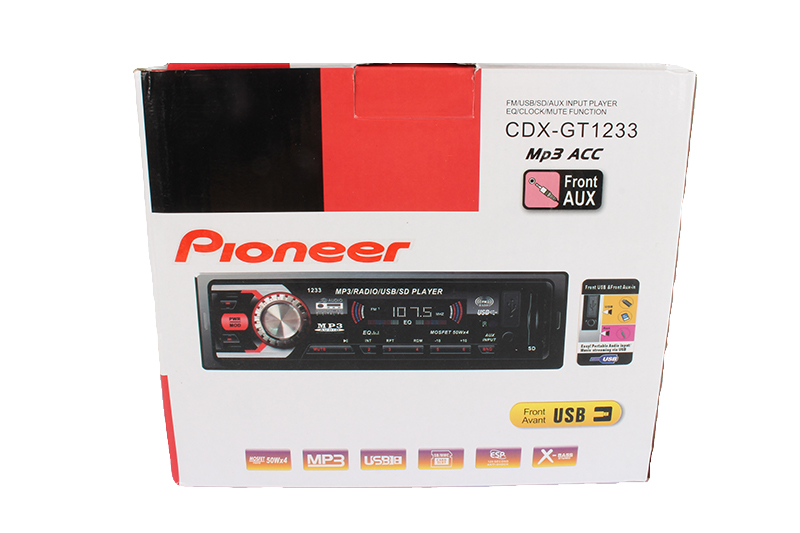 USB-ресивер автомагнитола PIONEER CDX-GT1233 фотография №4