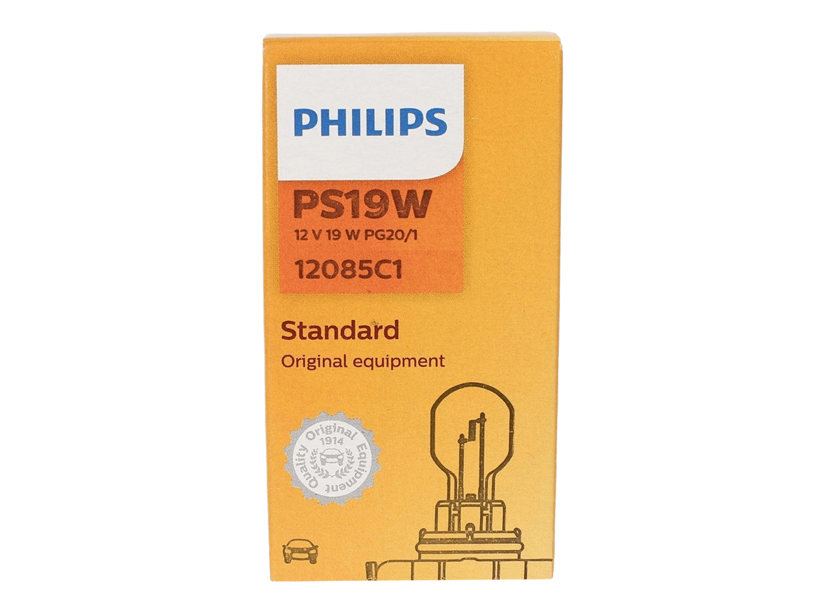 Лампа 12V PS19W PHILIPS P-12085 фотография №4