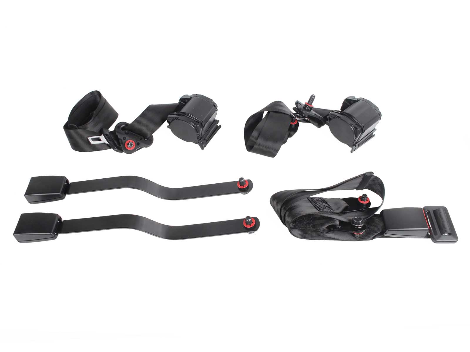 Ремень ГАЗ-3302 безопасности комплект на автомобиль (левый,правый и средний) ЛИМОН фотография №1