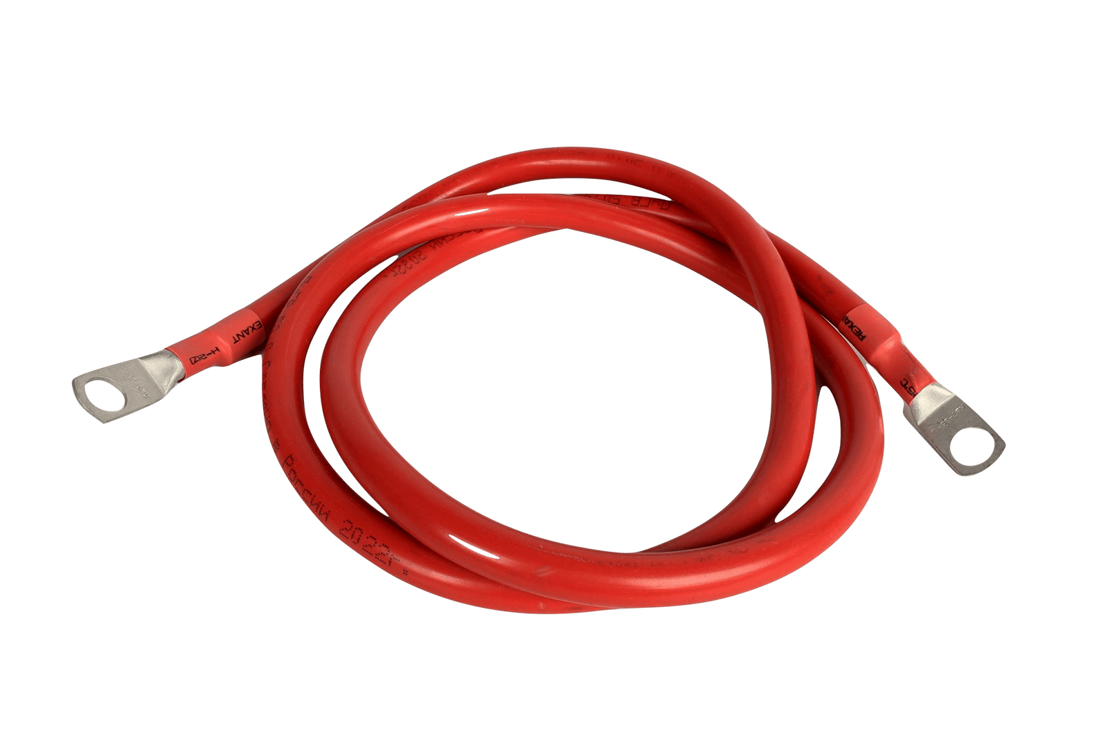 Провод АКБ соединительный L-1500мм S-50кв наконечник-наконечник медь фотография №2