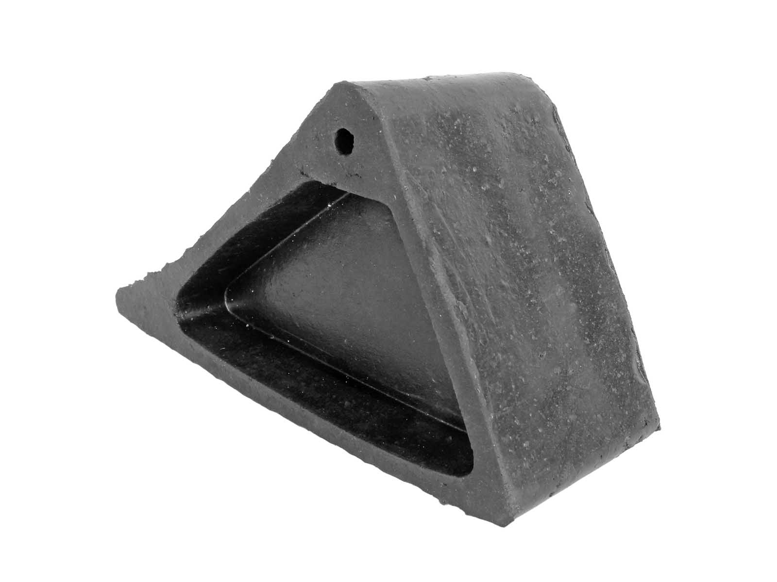 Упор-башмак противооткатный резиновый 190х170х70мм фотография №4