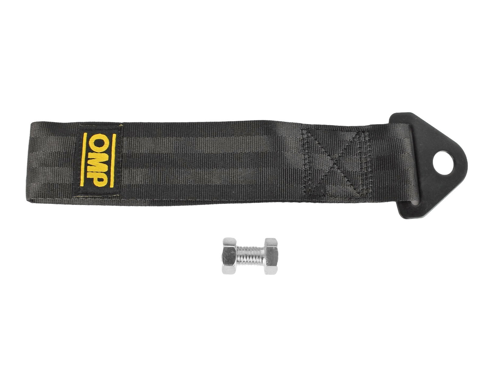 Стропа буксировочная черная фотография №1