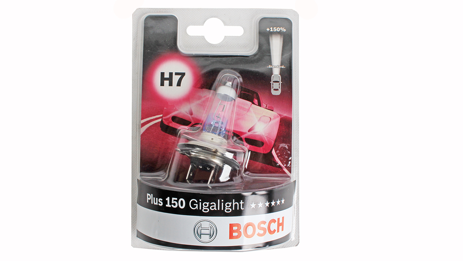 Лампа 12Vx55W H7 BOSCH +150% 1987301137 фотография №1