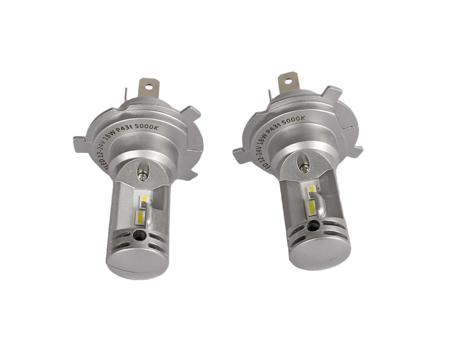 Лампа Goodyear 12-24V H4 диодная 2шт комплект GY014001 фотография №3