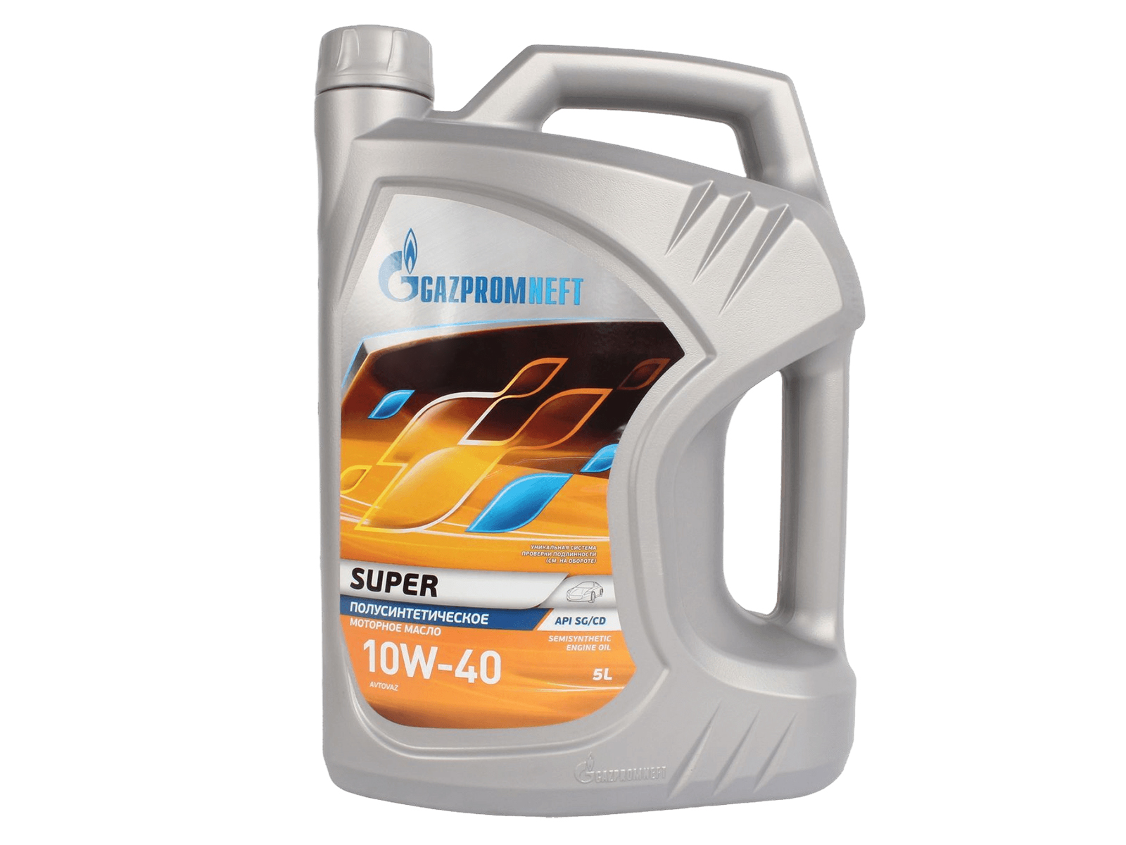 Масло моторное GAZPROMNEFT SUPER 10W40 5л SG/CD фотография №1