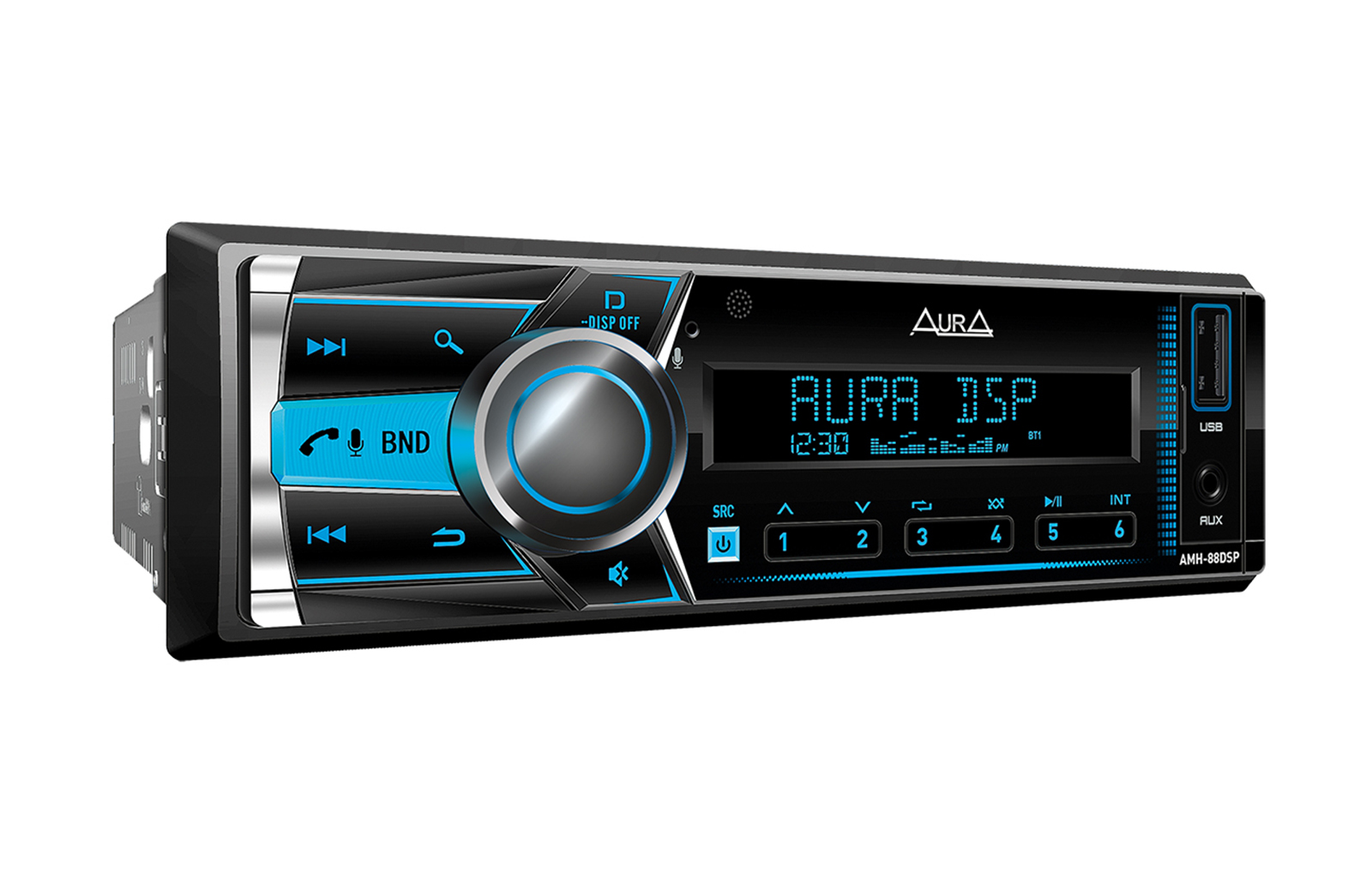 Автомагнитола AURA AMH-88DSP фотография №1