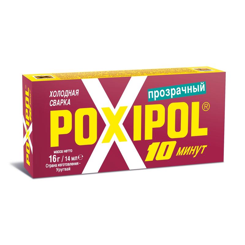 Сварка холодная 14мл прозрачный POXIPOL фотография №1