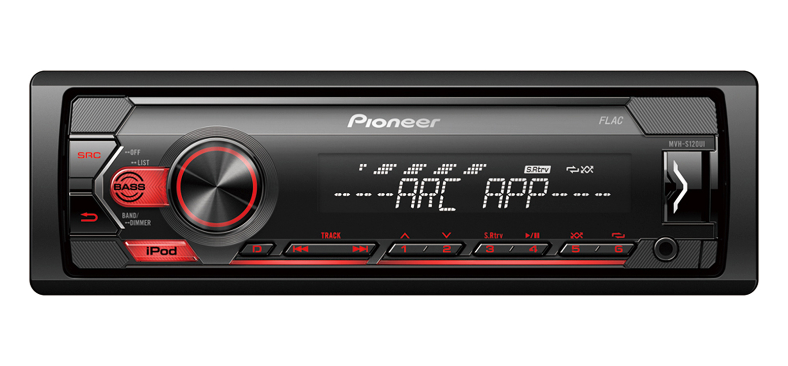 MP3-автомагнитола PIONEER MVH-S120UI фотография №1