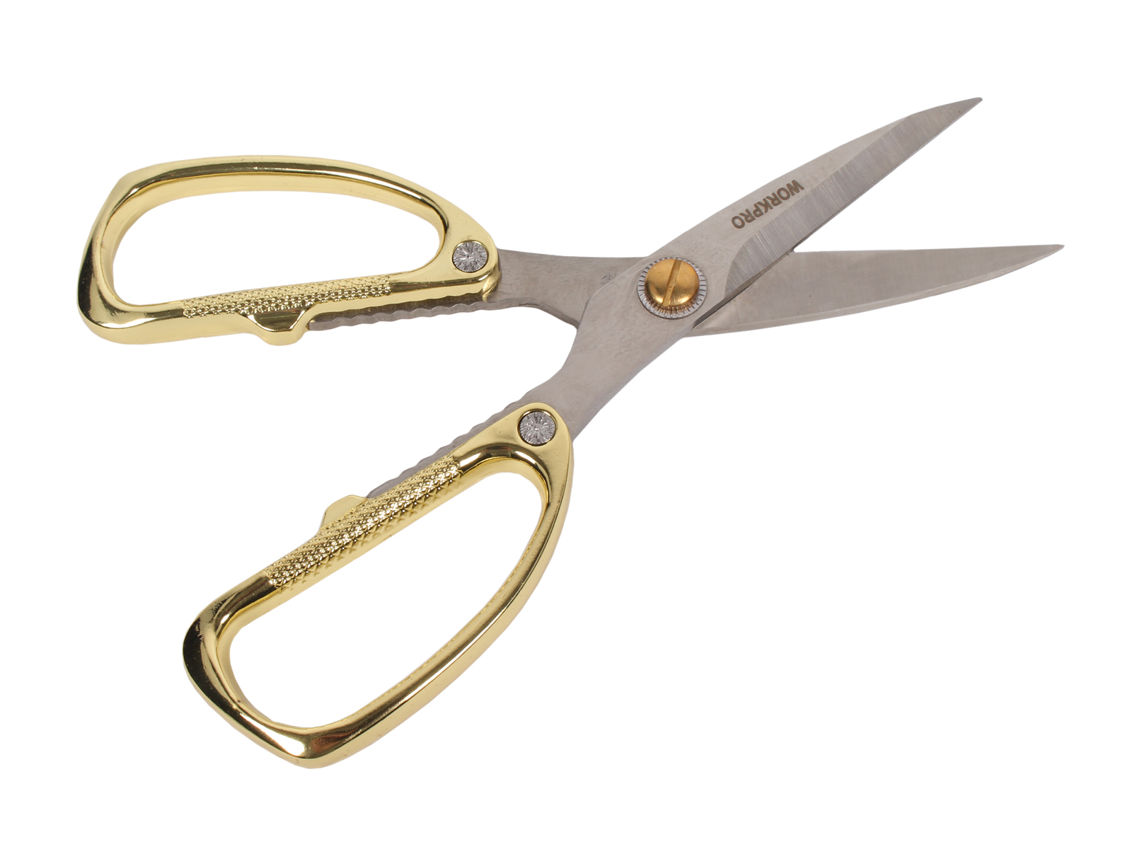 Ножницы WORKPRO 185 мм нержавеющая сталь фотография №2