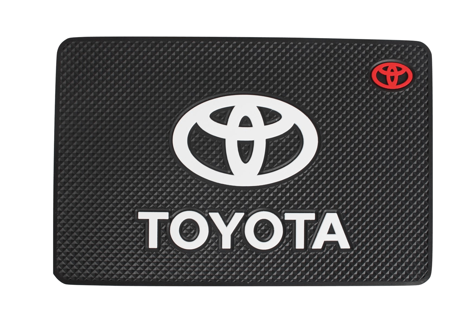 Коврик противоскользящий 195х130мм с логотипом TOYOTA фотография №1