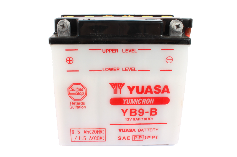 Мотоаккумулятор YUASA YB9-B фотография №2