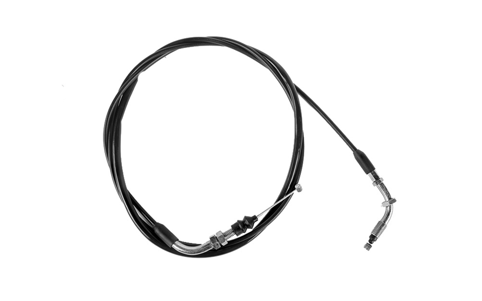 Трос газа (резьба) 139QMB 50cc L-195см фотография №1