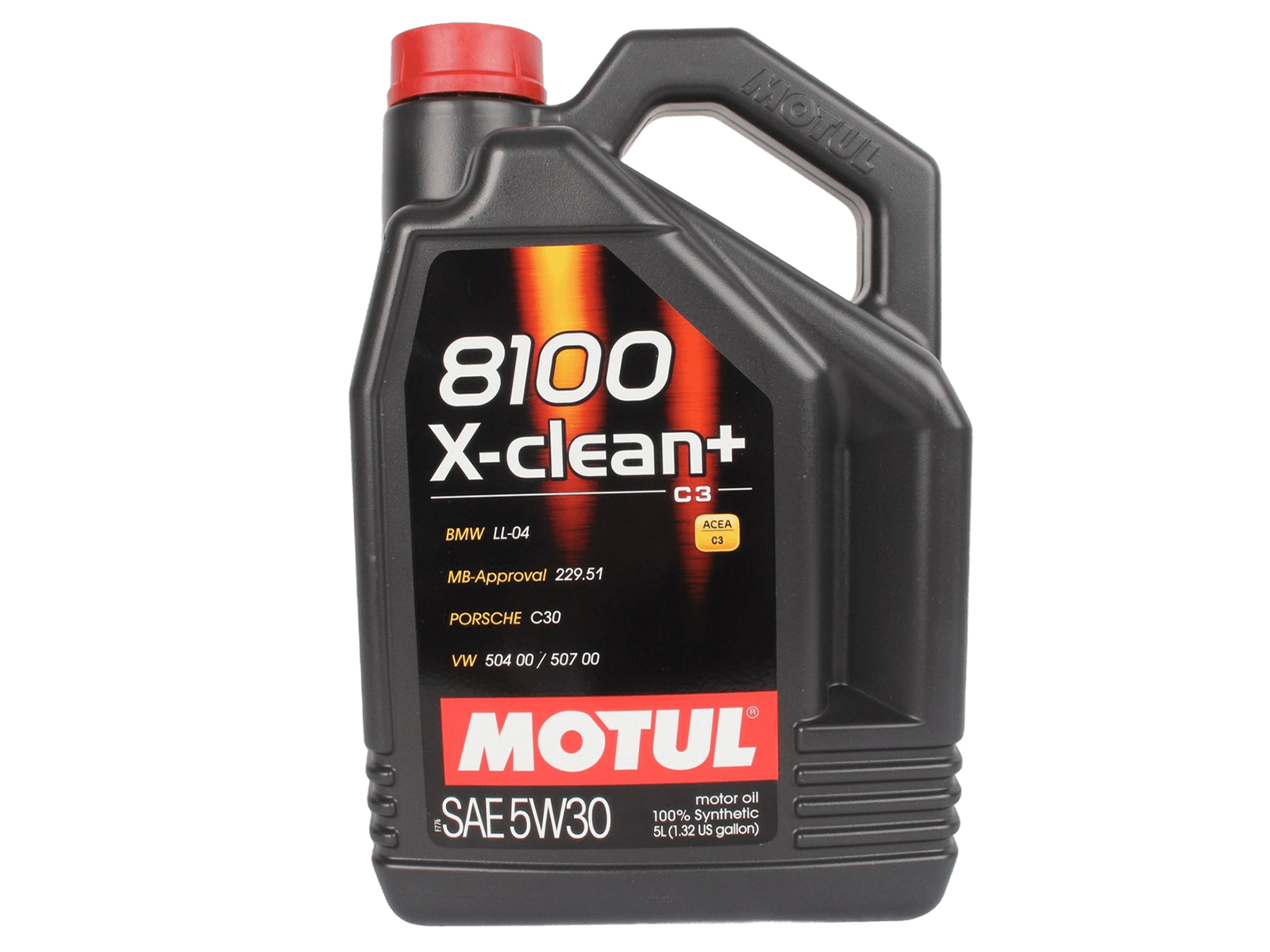 Масло моторное MOTUL 8100 X-CLEAN 5W30 5л C3 фотография №1
