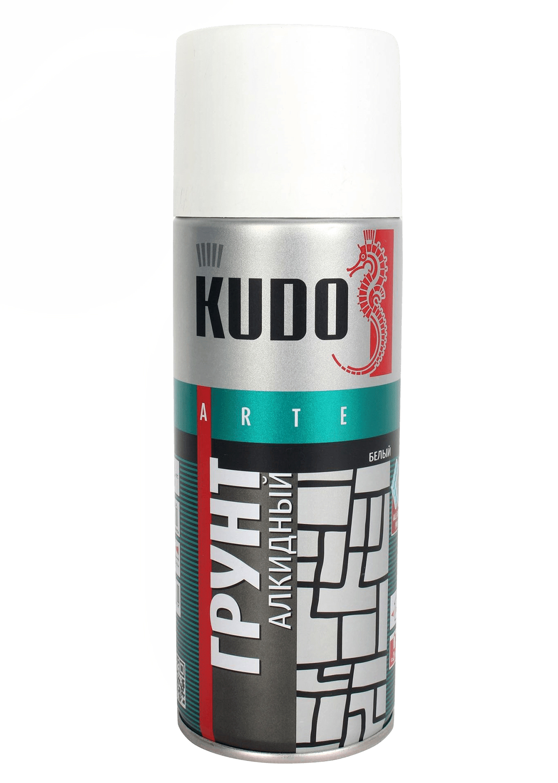 Грунт алкидный белый 520мл KUDO фотография №1
