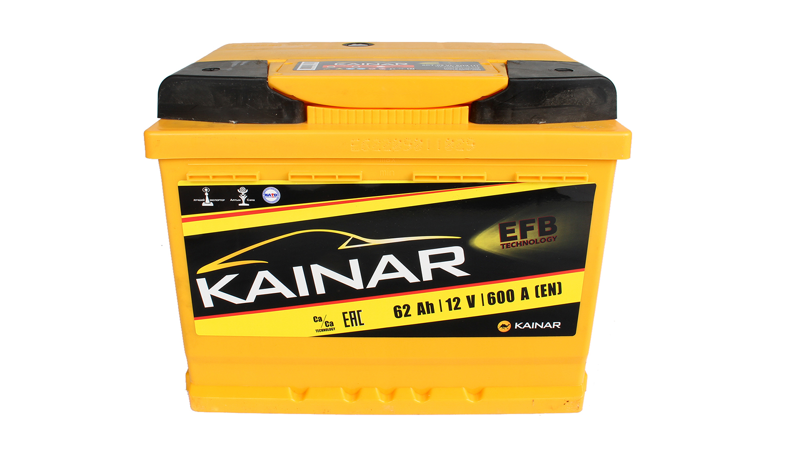 Аккумуляторная батарея KAINAR EFB 6СТ62 фотография №1