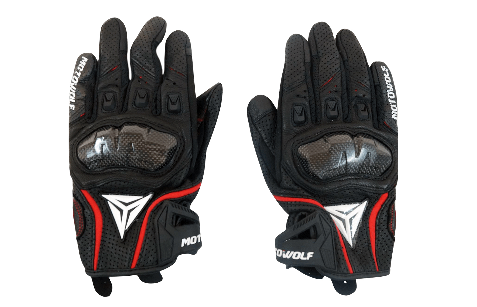 Перчатки MOTOWOLF кожа черные R XL фотография №1