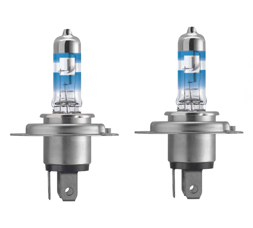 Набор ламп 12Vx60/55W H4 PHILIPS RASING VISION GT200 3600К комплект P-12342 RGT2 фотография №1