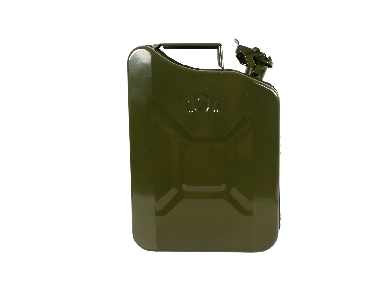 Канистра 10л металлическая для ГСМ 14498 фотография №1