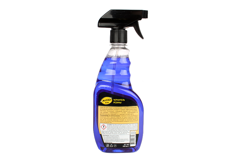 Чернитель АСТРОХИМ покрышек спрей 500мл АС-267 фотография №2