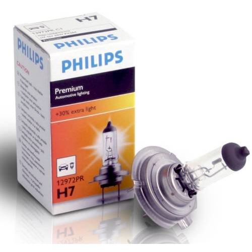 Лампа 12Vx55W PHILIPS VISION H7 +30%