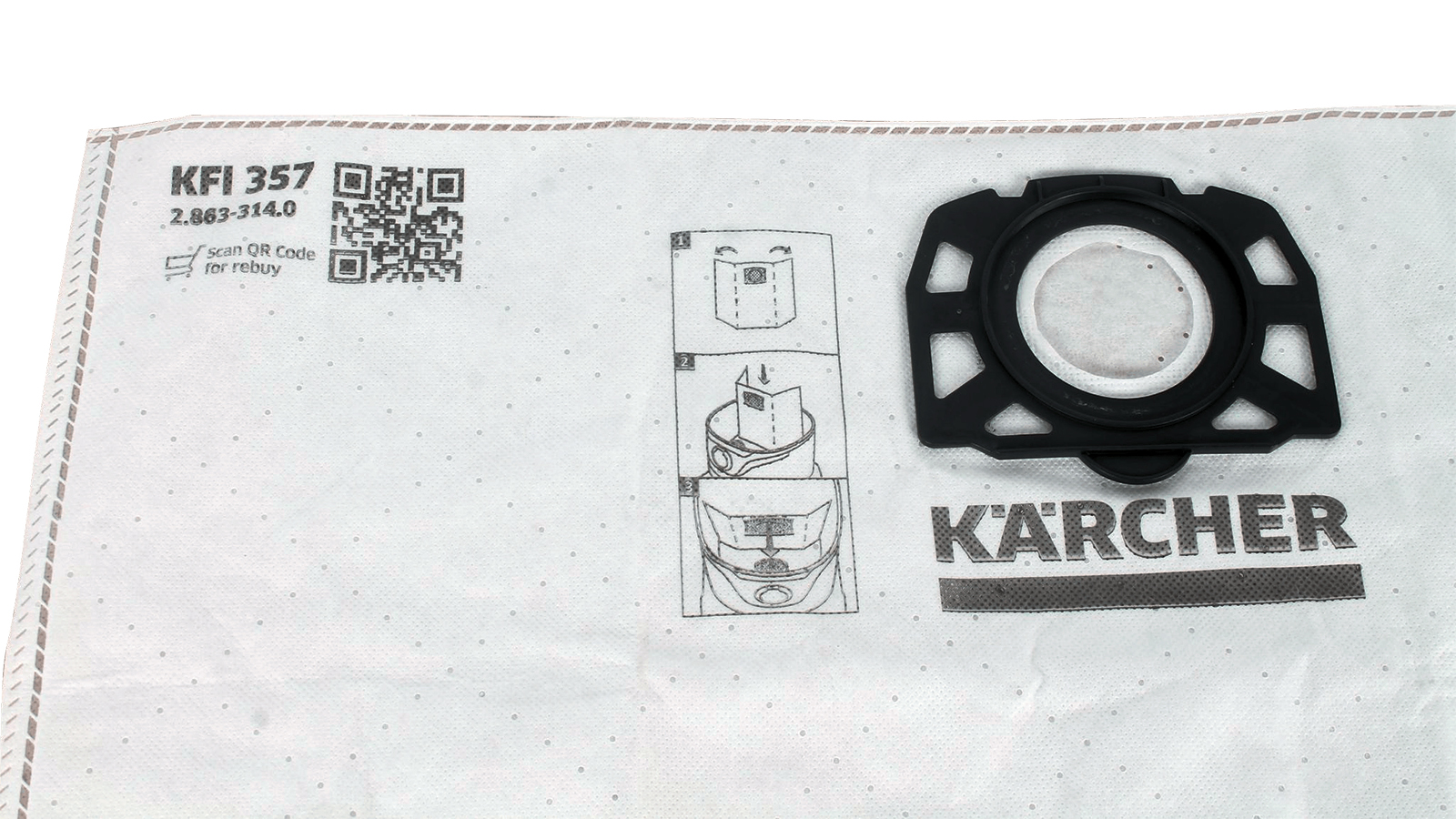 Фильтр-мешок WD 2 Plus/3 Karcher 1шт 2.863-314 фотография №2