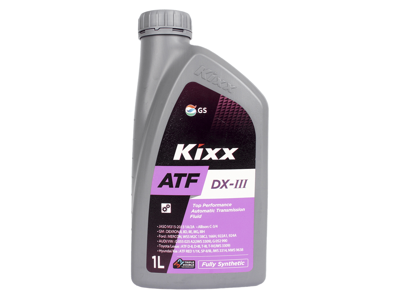 Масло трансмиссионное KIXX ATF DX-III 1л фотография №1