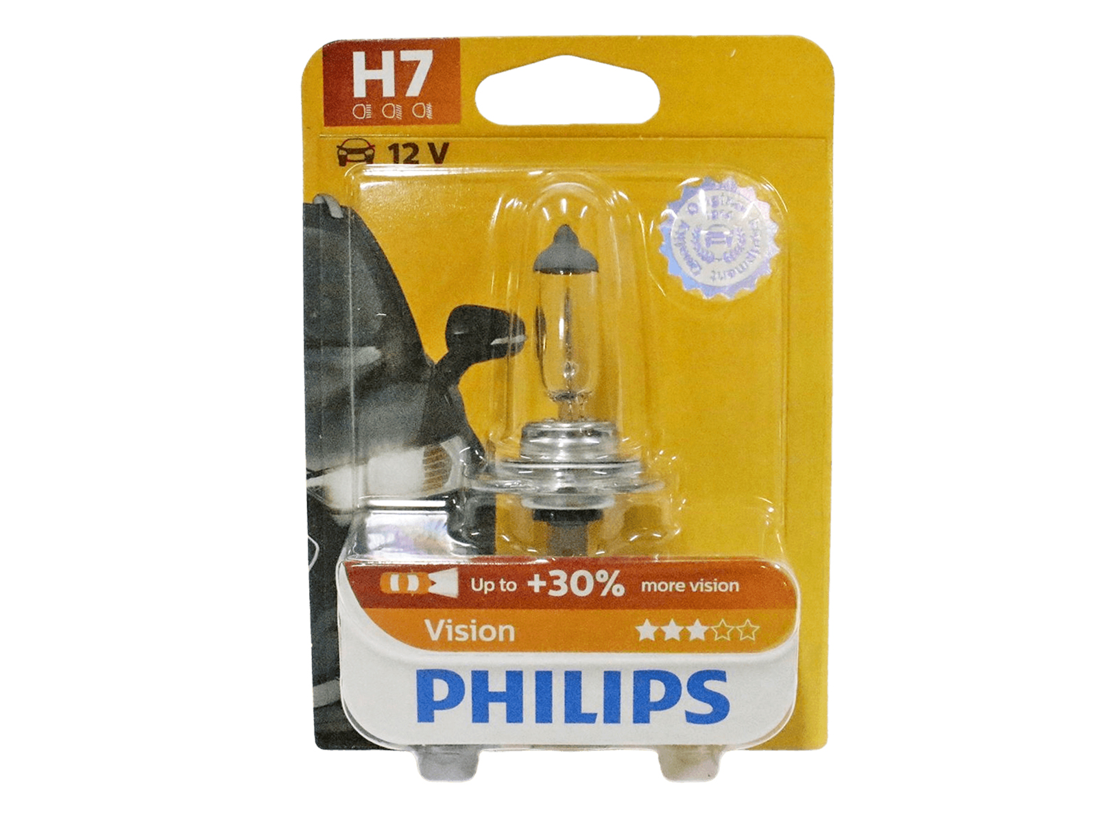 Лампа 12Vx55W H7 PHILIPS PREMIUM +30% блистер фотография №1