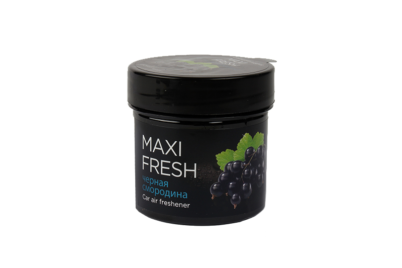 Освежитель воздуха CMF-118 MAXI FRESH черная смородина гелевый банка 100гр фотография №1