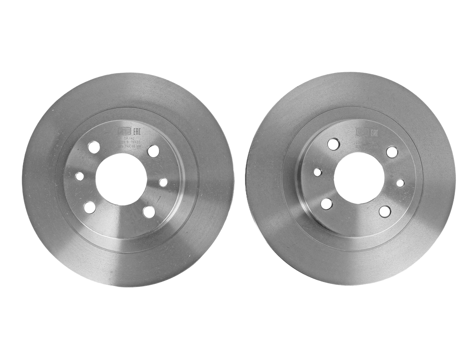 Диск тормозной ВАЗ-2112 R14 вентилируемый TRIALLI комплект фотография №1