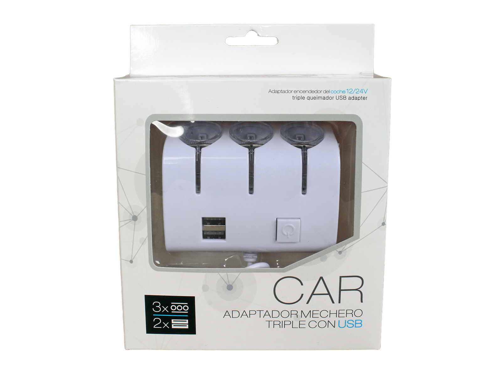 Разветвитель 4 гнезда 2 USB 12/24В 1000А фотография №5