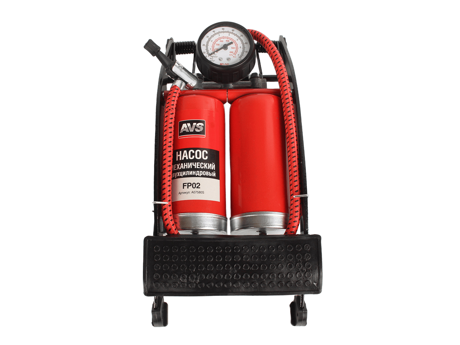 Насос механический двухцилиндровый AVS FP02 фотография №3