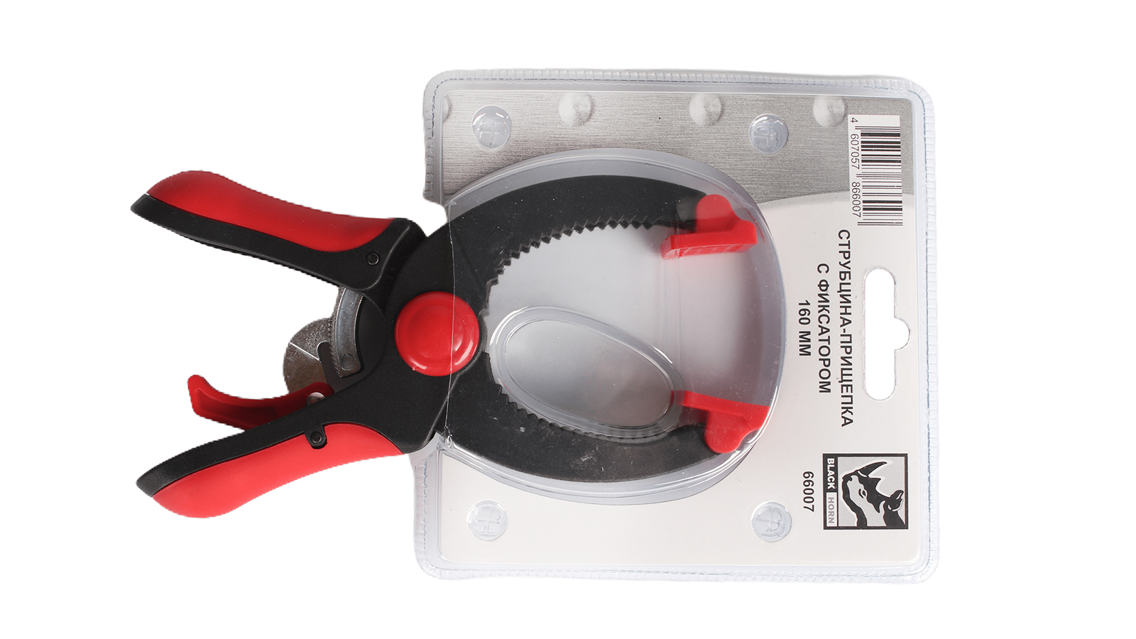 Струбцина-прищепка BlackHorn с фиксатором 6.5 160мм 66007 фотография №1