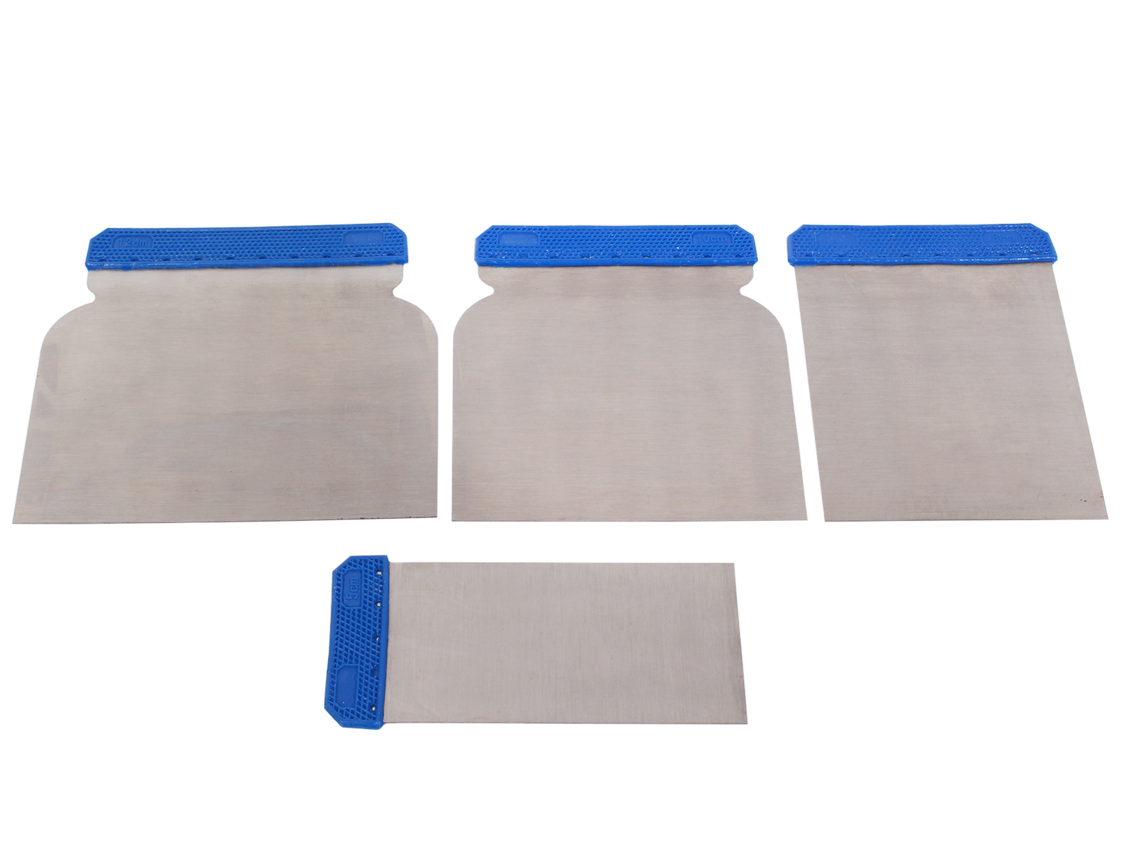 Набор шпателей FIT Япончик металлических 50/80/100/120 мм 4 шт фотография №1