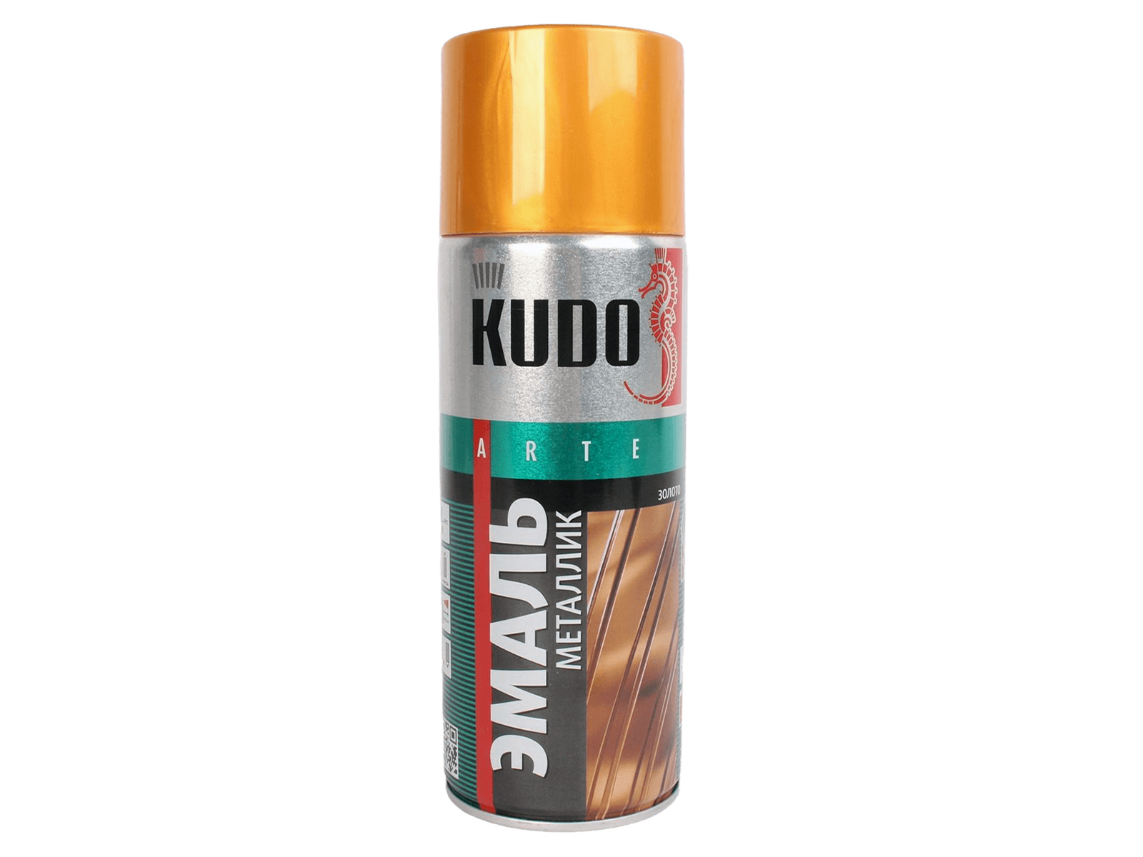 Краска KUDO золотая 520мл фотография №1