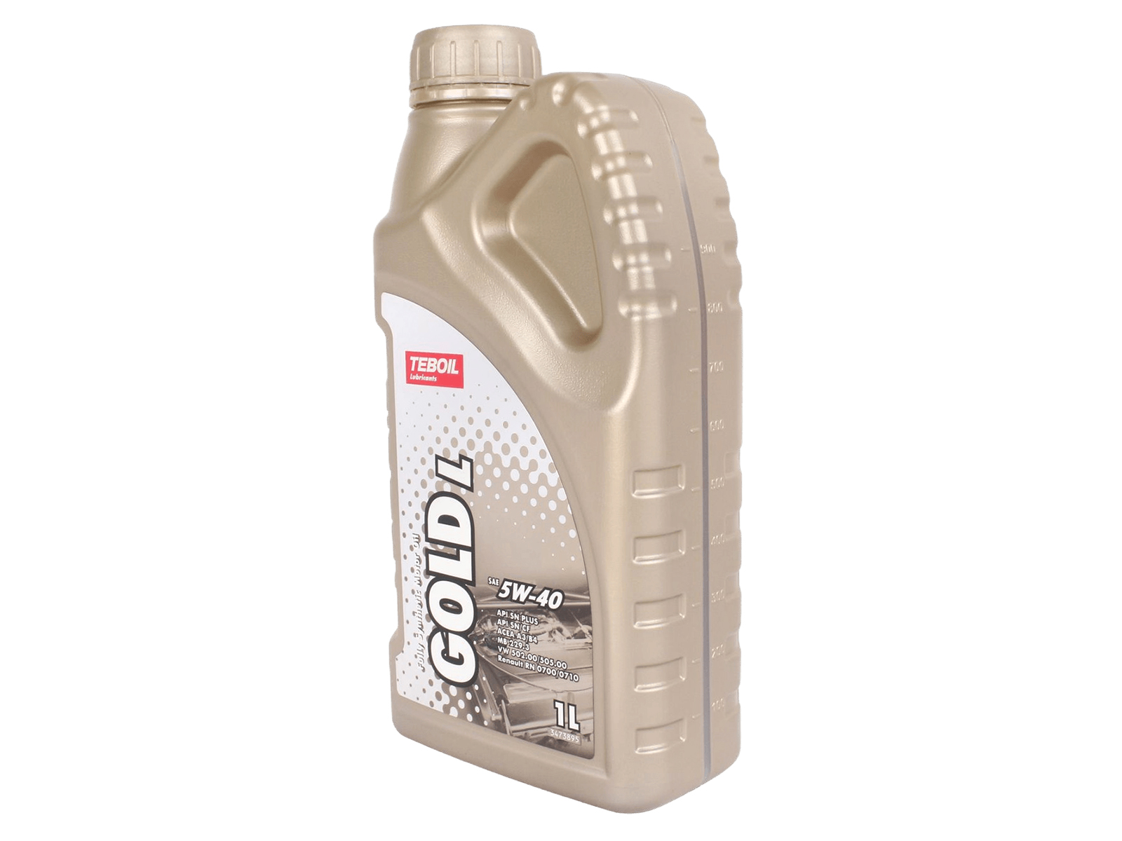 Масло моторное TEBOIL Gold L 5W40 1л фотография №3