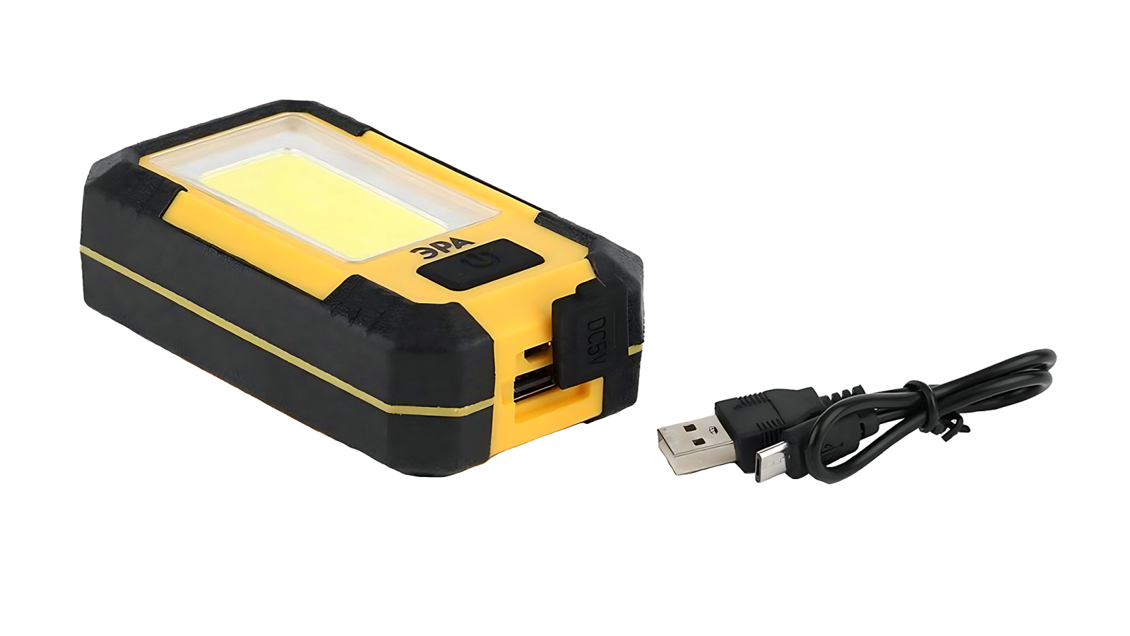 Фонарь ЭРА Рабочий серия Практик 15Вт COB powerbank 6 Ач 3 режима фотография №2