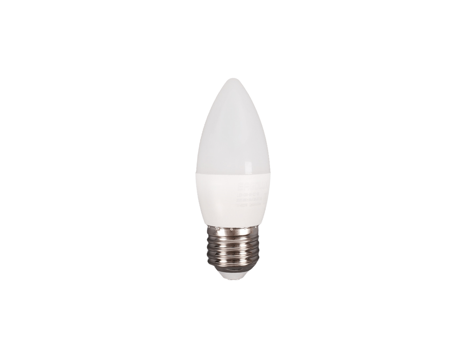 Лампа светодиодная Ergolux LED-C35-9W-E27-3K Свеча фотография №1