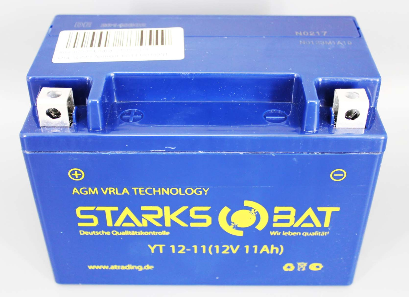 Аккумуляторная батарея STARKSBAT YT 12-11 YTZ12S 6СТ11 фотография №3