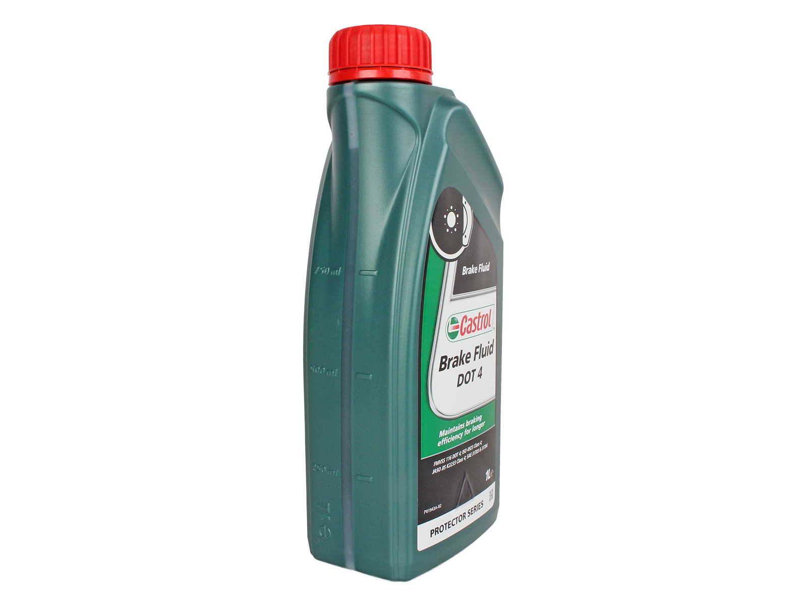 Жидкость тормозная CASTROL BRAKE FLUID DOT4 1л фотография №2