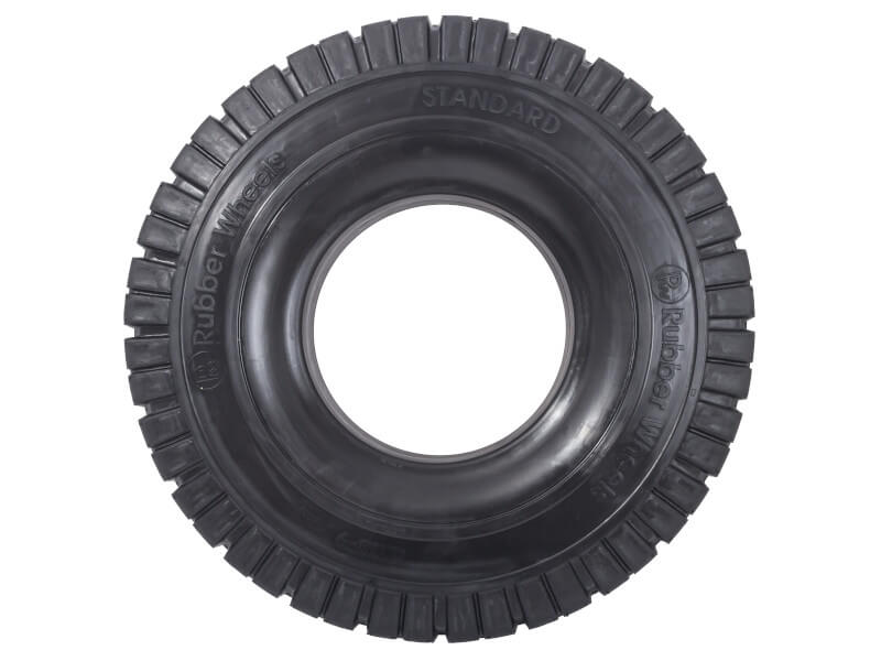 Шина цельнолитая (суперэластик) 6.00-9 Rubber Wheels Standard (без бурта) фотография №1