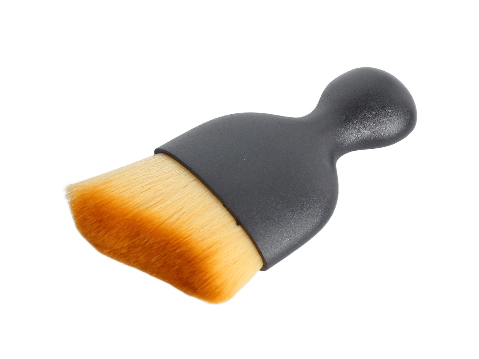 Щетка для детейлинга автомобиля черная фотография №2