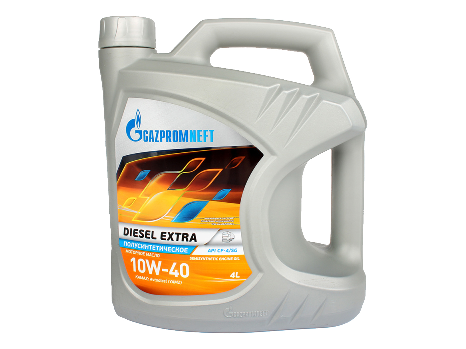 Масло моторное GAZPROMNEFT DIESEL EXTRA 10W40 4л СF-4/CF/SG фотография №1