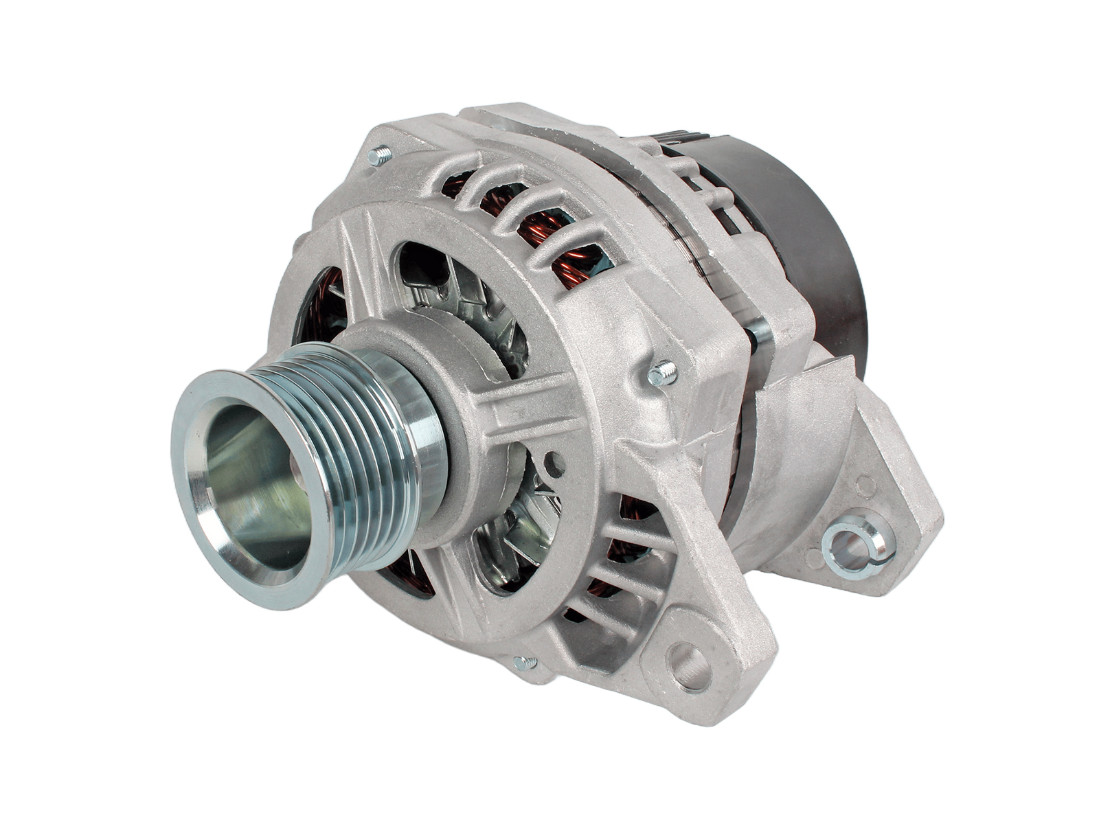 Генератор ГАЗ-3302, УАЗ дв.4216, EvoTech 2.7 14В 135А шкив поликлиновой AVTOELECTRICA 5122.3771-50 АЕ фотография №3